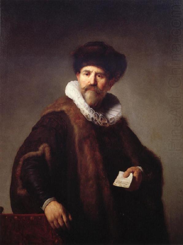 Nicolaes ruts, Rembrandt van rijn